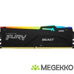 Kingston DDR5 FURY Beast RGB 1x16GB 6000, Verzenden, Nieuw