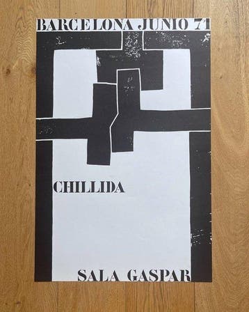 Chillida - Eduardo Chillida – Sala Gaspar, Barcelona – Junio