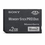 Sony Memory Stick Pro Duo - 2GB (Mark 2), Verzenden, Zo goed als nieuw