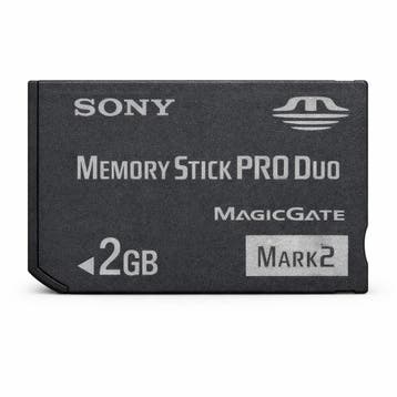Sony Memory Stick Pro Duo - 2GB (Mark 2), Verzenden, Zo goed als nieuw