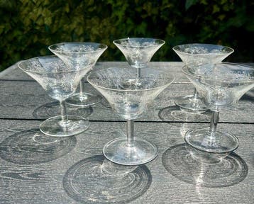 St. Louis - Drinkservies voor 6 (6) - Kristal - Coppe st