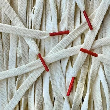 Custom veters - Sail Rood • 120  cm x 8 mm, Kleding | Heren, Ophalen of Verzenden, Nieuw