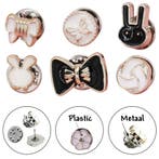 Fako Bijoux - Pin Broche Mini - Steek Pin Knopen Set - 6, Verzenden, Nieuw