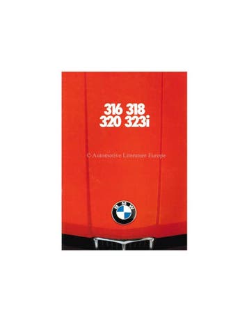 1979 BMW 3 SERIE BROCHURE DUITS, Boeken, Nieuw, BMW, Author