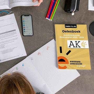 ExamenOverzicht - Oefenboek Aardrijkskunde VMBO TL/GL, Boeken, Verzenden, Zo goed als nieuw, ExamenOverzicht