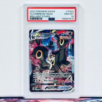 Pokémon Graded card - FA/UMBREON VMAX #TG23 - Pokémon - PSA, Nieuw