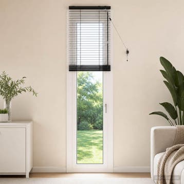 vidaXL Venetiaanse jaloezie Zwart 40 x 250 cm 35 mm, Verzenden, Nieuw, Zwart