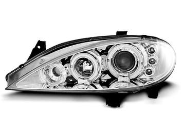 Koplampen Angel Eyes | geschikt voor Renault Megane 1999-200, Verzenden, Nieuw, Renault