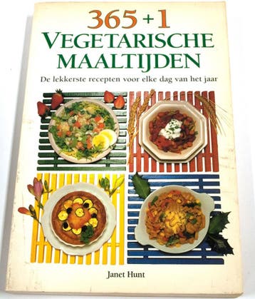 365 (PLUS 1) VEGETARISCHE MAALTYDEN 9789061343073 J. Hunt, Boeken, Verzenden, Gelezen, J. Hunt