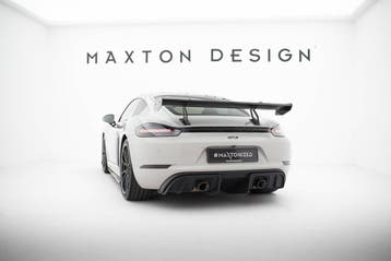 Maxton Carbon Spoiler V.2 Porsche 718 Cayman 982c, Auto diversen, Tuning en Styling, Verzenden