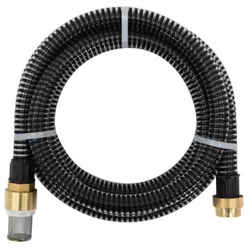 vidaXL Zuigslang met messing koppelingen 1,1 15 m PVC, Verzenden, Nieuw
