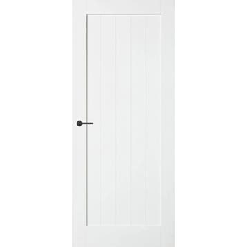 Skantrae barndeur SKS2510 93x211,5 (Wit, Paneeldeur), Doe-het-zelf en Verbouw, Deuren en Horren, 80 tot 100 cm, Binnendeur, Nieuw