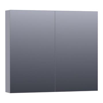 Brauer Impress Spiegelkast 80 cm - zonder Verlichting - Met, Huis en Inrichting, Badkamer | Badkamermeubels, Ophalen of Verzenden