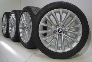 BMW 5 serie G30 G31 8 serie G14 G15 G16 632 18 inch velgen M, 18 inch, Gebruikt, Velg(en), Winterbanden