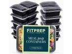 Veiling - Fitprep Meal Prep Magnetron Bakjes met Deksel 10x, Nieuw