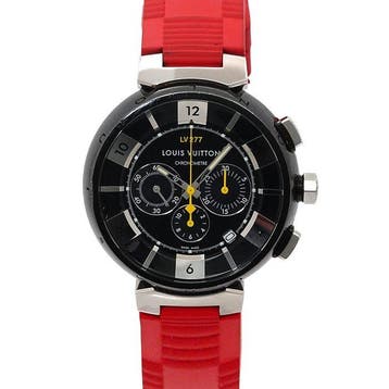 Louis Vuitton - Tambour In Black - Q114K - Heren - 2010-2020, Nieuw