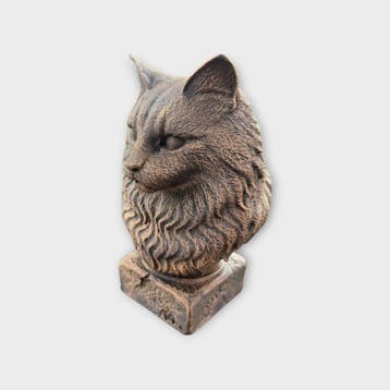 Bust of a Norwegian Forest Cat statue - home decor lover gif, Verzenden, Nieuw