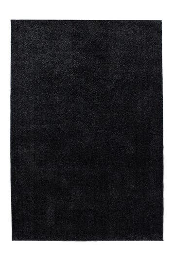 Laagpolig Vloerkleed | Ata | Uni | Antraciet | 140x200 cm, Verzenden, Nieuw
