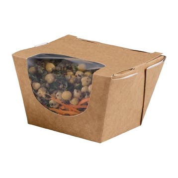 Colpac Zest composteerbare kraft saladedozen 900ml (250, Verzenden, Nieuw