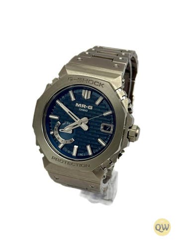 Casio G-Shock MR-G Hanada-iro, Ophalen of Verzenden, Zo goed als nieuw, Polshorloge