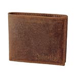 Landley Heren Portemonnee Compact Vintage Leer - Cognac, Overige merken, Bruin, Verzenden, Nieuw