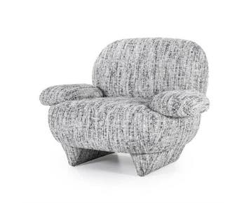 Fauteuil Jayden - grijs | Eleonora, Ophalen of Verzenden, Nieuw