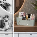 2dekans | Organess Make-up Organizer 2024 – Groen Acryl – 3, Ophalen of Verzenden, Zo goed als nieuw, Groen