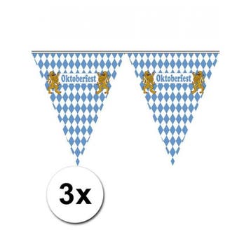 3x Oktoberfest slinger - Bierfeest/Oktoberfest, Ophalen of Verzenden, Nieuw