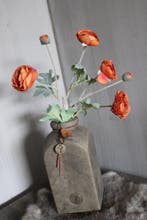 Brynxz bosje Ranonkels camel 66 cm, Ophalen of Verzenden, Nieuw