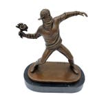 Beeldje - Rose thrower - Brons, Marmer