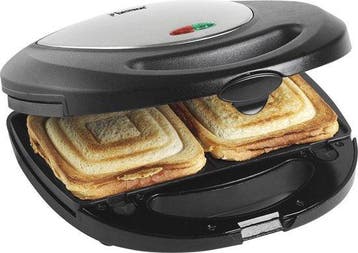 2dekans | Bestron Tosti apparaat - ASM8010 - 760W - 3-in-1, Ophalen of Verzenden, Gebruikt