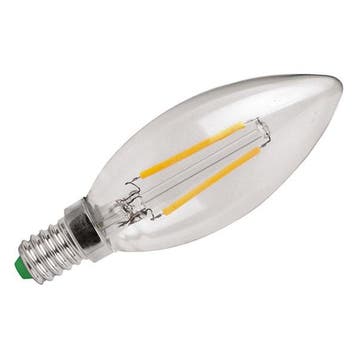 Led lamp E14 | Kaars | Megaman (2.1W, 250lm, 2700K), Verzenden, Nieuw