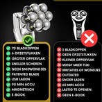 2dekans | Sansbeauté SkullSharp MAX 6-in-1 – Elektrisch, Sieraden, Tassen en Uiterlijk, Uiterlijk | Gezichtsverzorging, Ophalen of Verzenden