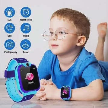 Lenovo Kinder Smartwatch 5G GPS SOS Camera Waterdicht - Veil, Verzenden, Nieuw