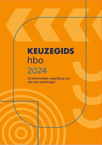 Keuzegids hbo 2024 9789087610937, Zo goed als nieuw