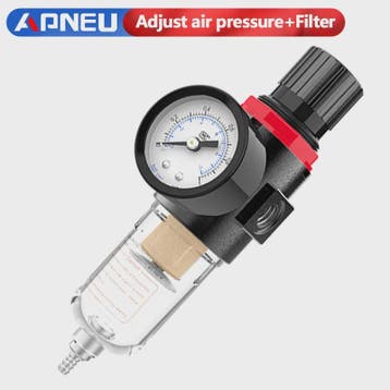 AFR2000 Pneumatische Compressor Luchtfilter & Drukregelaar m, Verzenden, Nieuw