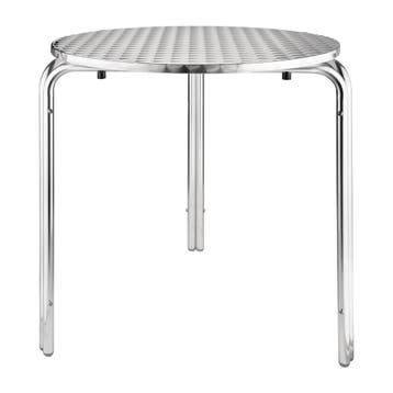 Bolero ronde RVS bistrotafel 70cm, Verzenden, Nieuw in verpakking