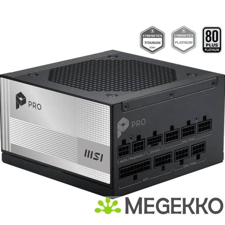 MSI PRO A850PL PCIE5, Computers en Software, Interne voedingen, Nieuw, Verzenden