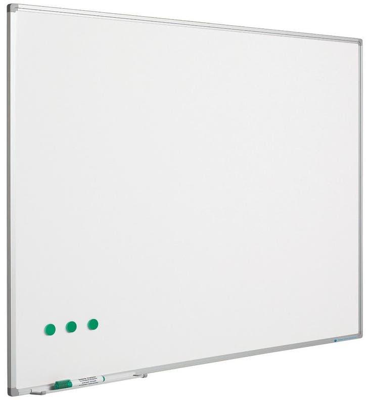 Whiteboard 100x100 cm - Smit Visual - Magnetisch / Emaille, Zakelijke goederen, Kantoor en Winkelinrichting | Kantoormeubilair en Inrichting