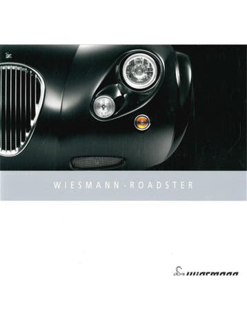 2008 WIESMANN ROADSTER BROCHURE ENGELS | DUITS, Nieuw, Author