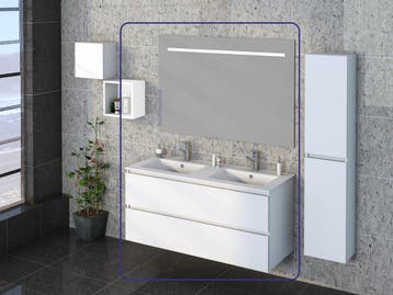 SEPHIA compleet badmeubel 120cm mat-wit, Verzenden, Nieuw