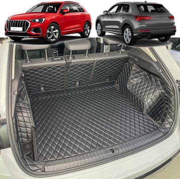 Audi Q3 Kofferbakbescherming Kunstleer | Tweedekansje OP=OP, Ophalen of Verzenden, Zo goed als nieuw