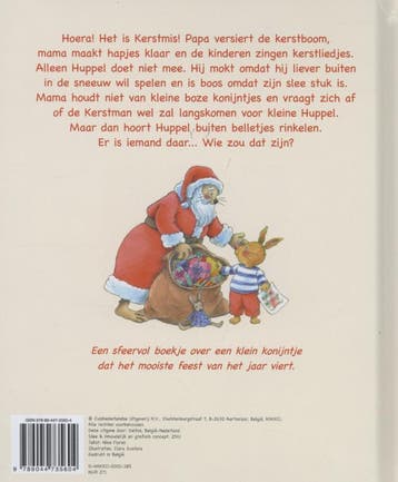 Vrolijk kerstfeest kleine huppel / Kleine Huppel Nina Flores, Boeken, Verzenden, Zo goed als nieuw, Nina Flores
