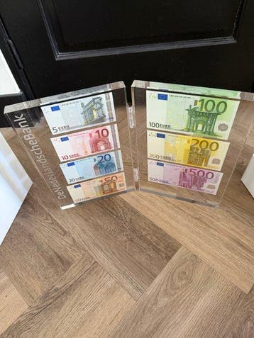 Nederland. - Presentatieset - 5, 10, 20, 50, 100, 200 en 500
