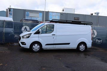 Veiling: Bestelwagen Ford Transit Custom Diesel 131pk 2018, Gebruikt, Wit, Ford, BTW verrekenbaar