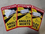 Dode Hoek Angles Morts Sticker Vrachtwagen 3x, Verzenden, Nieuw