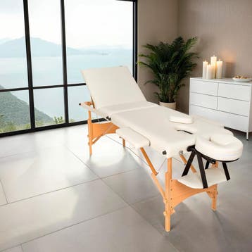 3 zones massagetafel-set Daniel met vulling, Verzenden, Nieuw