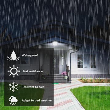 Waterdichte LED Floodlight met PIR Bewegingssensor - 10W tot, Verzenden, Nieuw