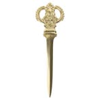 vintage koper briefopener kroon 24cm*, Verzenden, Nieuw