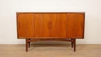 Vintage highboard | Johannes Andersen | Deens design | Teak, Ophalen of Verzenden, Nieuw